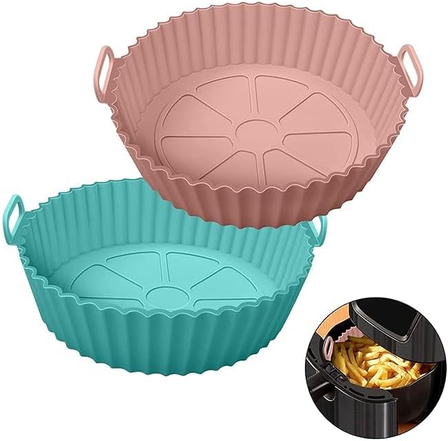Silicone air fryer tray