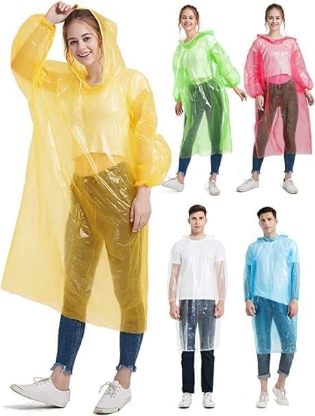 Disposable rain card